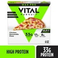 thumbnail image 1 of Vital Pursuit Chicken Mozzarella Pizza, High Protein, GLP-1 Friendly, Frozen Meal 6 oz, 1 of 13