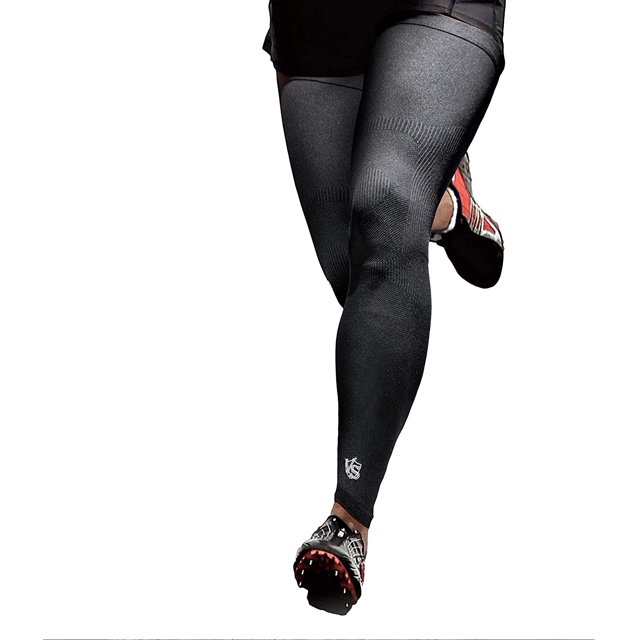 Vital Salveo Compression Long Knee Sleeve Leg Support Knee Brace Thin