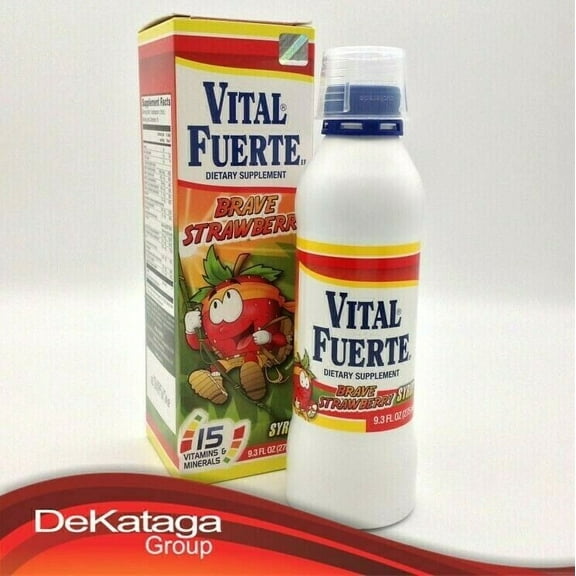 Vital Strong Syrup Brave Strawberry 9.3oz