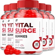 Vital Surge Keto ACV Gummies, Apple Cider Vinegar 1000mg, 60 Gummies Each, 5 Pack 300 Total