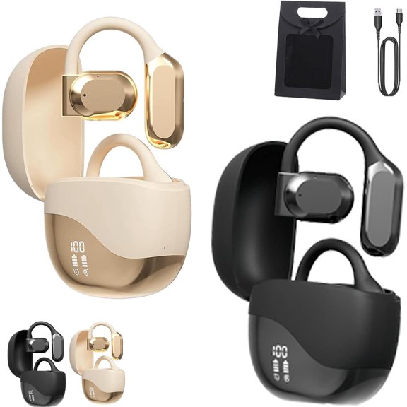 Vital Translate Buds, Vital Translation Earbuds, Vital Earbuds Pro, Real-Time Ai-Powered Translation Earbuds for Seamless Multilingual Conversations, Open Waterproof Noise Cancellation Buds (Mix/2)