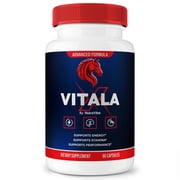 Vitala X   Original VitalaX Capsules with a Natural Daily Blend for Wellness |Clean, Gentle, Easy-to-Swallow Pills 60 Capsules