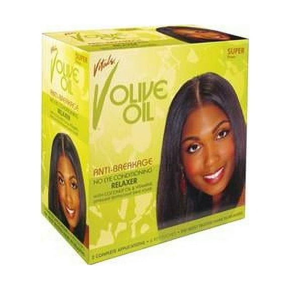 Vitale Olive Oil Anti Breakage No Lye Relaxer Super Kit