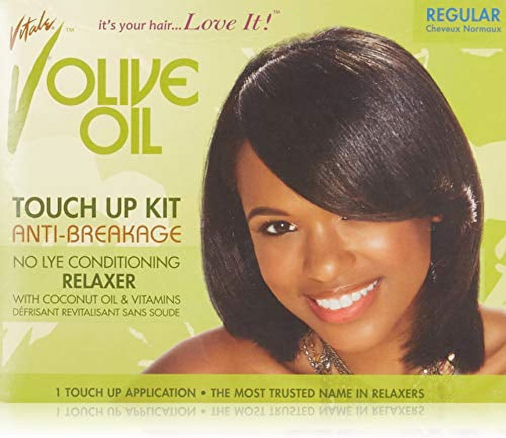 Vitale Olive Oil No-Lye Conditioning Relaxer Kit, Anti-Breakage