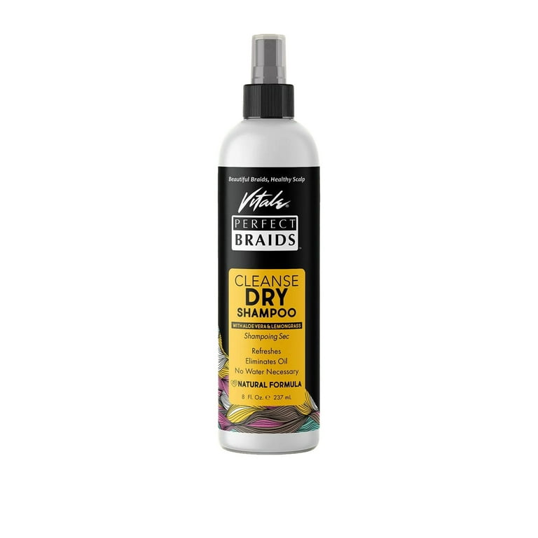 VITALE PERFECT BRAIDS Cleanse Dry Shampoo (8oz) VITALE PERFECT BRAIDS Cleanse Dry Shampoo (8oz)