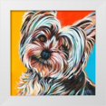 thumbnail image 1 of Vitaletti, Carolee 12x12 White Modern Wood Framed Museum Art Print Titled - Sweet Yorkie II, 1 of 4