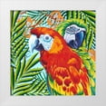 thumbnail image 1 of Vitaletti, Carolee 15x15 White Modern Wood Framed Museum Art Print Titled - Luau I, 1 of 4