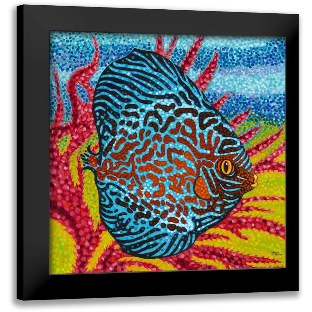 Brilliant Tropical Artistry Reference: Vitaletti Carolee 20X20 Black Modern Framed Museum Art Print Titled