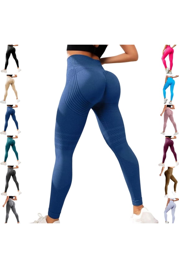 Vitaliana Leggings, 3D Leggings Compression, Women‘s High Waisted Compression Leggings, Butt Lifting Workout Leggings, Squat Proof