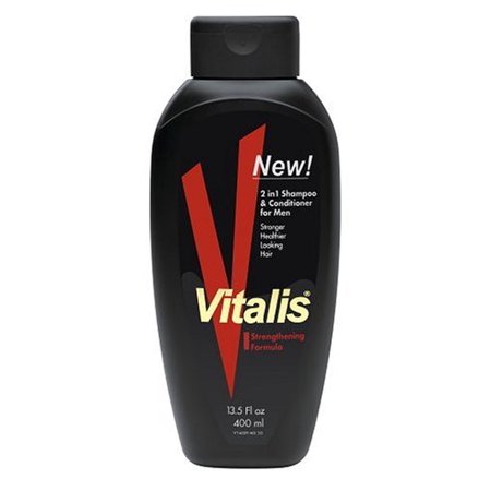 Vitalis 2 in 1 Shampoo & Conditioner, Strengthening Formula, 13.5 Oz.