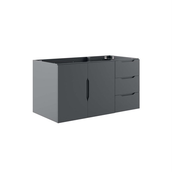 Vitality 36" Wall-Mount Bathroom Vanity - Sleek, Contemporary Design (Sink Not Included)
