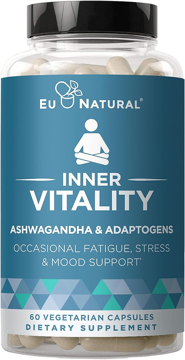 Vitality Adrenal Support & Cortisol Manager Fight Fatigue, Feel Calm