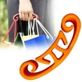 thumbnail image 1 of Vitality Orange Portable Vegetable Carrier,Food Carrier,Handbag Handle Bag Holder Handle Plastic Bag Organizer and Rack Bag Organizer and Rack Convenient Heavy Bag Collector Paint Can Grocery Holder, 1 of 4