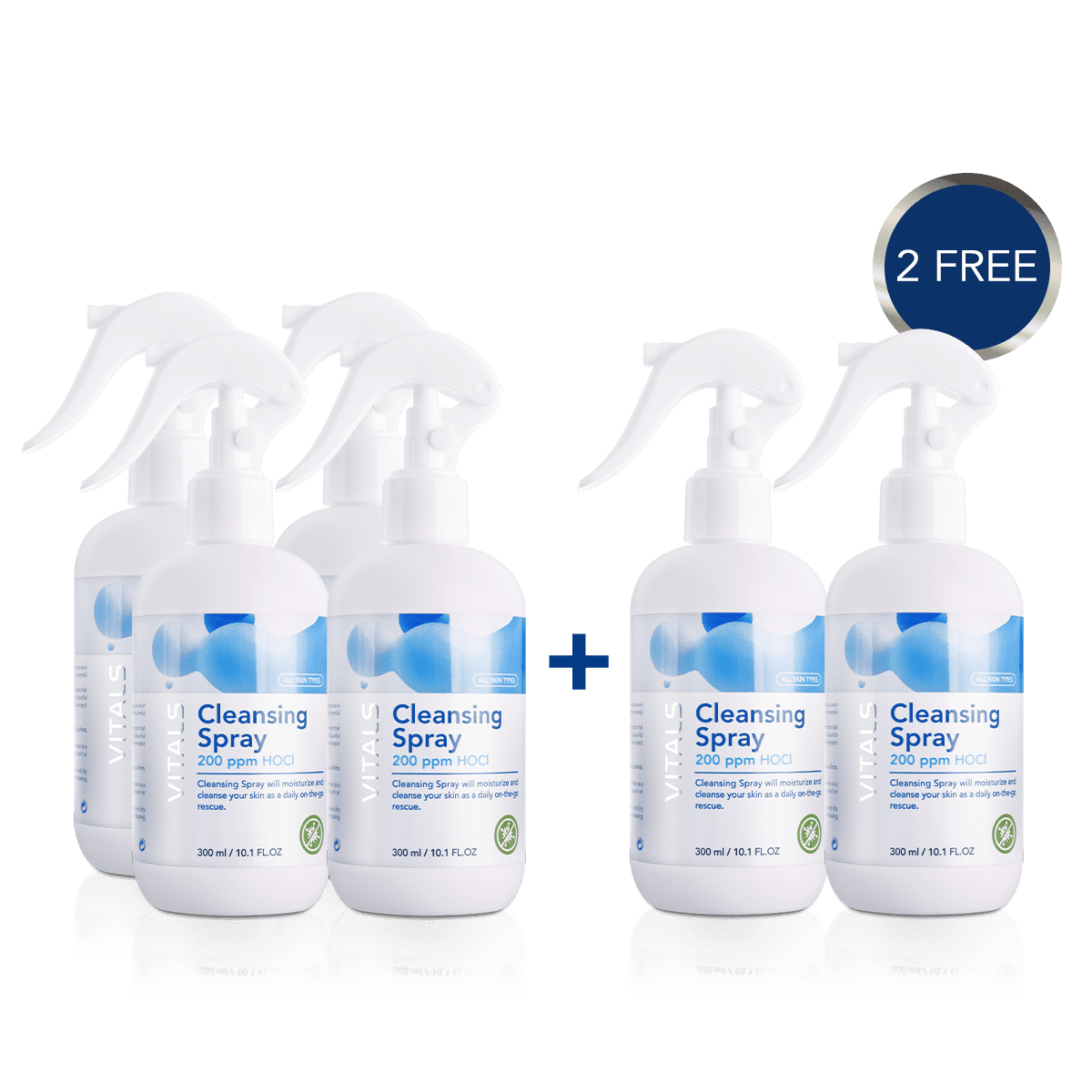 Vitals Sanitizer Spray ,10.1 fl oz (Buy 4 Get 2 Free)