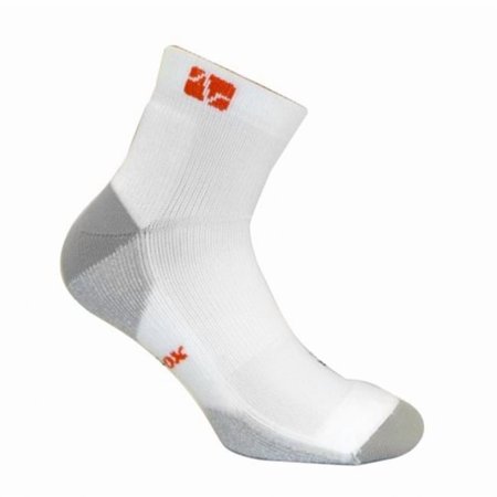 Vitalsox VT 0213T Tennis Extra Padding Drystat Compression Socks- White - Medium