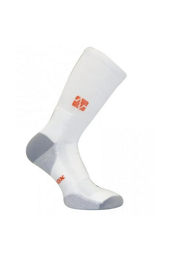 VT 0313T Tennis Extra Cushion Crew Socks, White - Medium