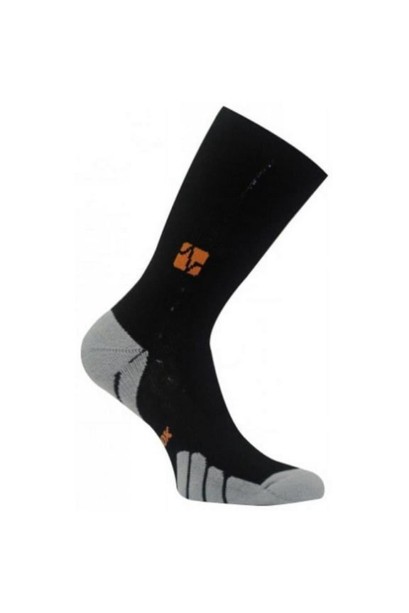 VT 0810T Tennis Classic Crew Medium Weight Socks- Black - Small