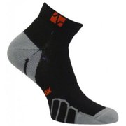 Vitalsox VT 1010T Tennis Color On Court Ped Drystat Compression Socks- Black - Large