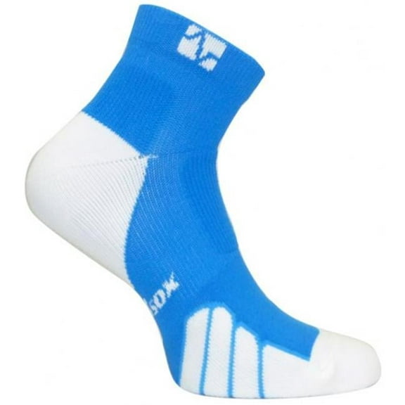 Vitalsox VT 1110T Tennis Ghost Drystat Plantar Support Odor Resistant- Socks Pairs- Royal - Medium