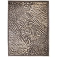 thumbnail image 1 of Vitaly Baron Area Rug 3808 Contemporary Brown Zebra Lines 2' 2" x 7' 7" Rectangle, 1 of 1