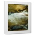thumbnail image 1 of Vitaly Geyman 4x24 White Modern Wood Framed Wall Art Titled - Soothing Waters VIII, 1 of 5
