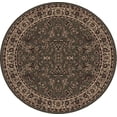 thumbnail image 1 of Vitaly Mesopotamia Area Rug 953 Sage Persian Bordered 5' 3" x 5' 3" Round, 1 of 1