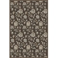 thumbnail image 1 of Vitaly Milfred Area Rug 3475 Brown Vines Leaves 7' 10 x 7' 10" Round, 1 of 1
