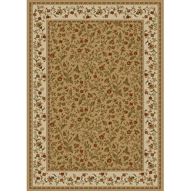 Vitaly Rafiqi Area Rug 1593 Beige Italian Bordered