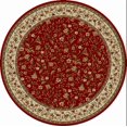 thumbnail image 1 of Vitaly Rafiqi Area Rug 1593 Red Italian Bordered 8' x 8' Round, 1 of 1