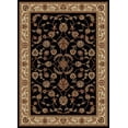 thumbnail image 1 of Vitaly Rafiqi Area Rug 1596 Black Italian Bordered 5' 5" x 7' 7" Rectangle, 1 of 1