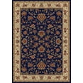 thumbnail image 1 of Vitaly Rafiqi Area Rug 1597 Navy Blue Italian Bordered 5' 5" x 7' 7" Rectangle, 1 of 1