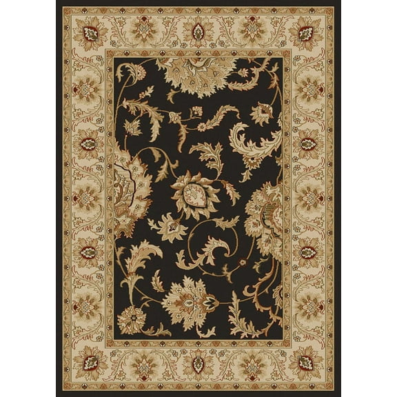 Vitaly Rafiqi Area Rug 1621 Brown Italian Bordered 3' 3" x 4' 11" Rectangle