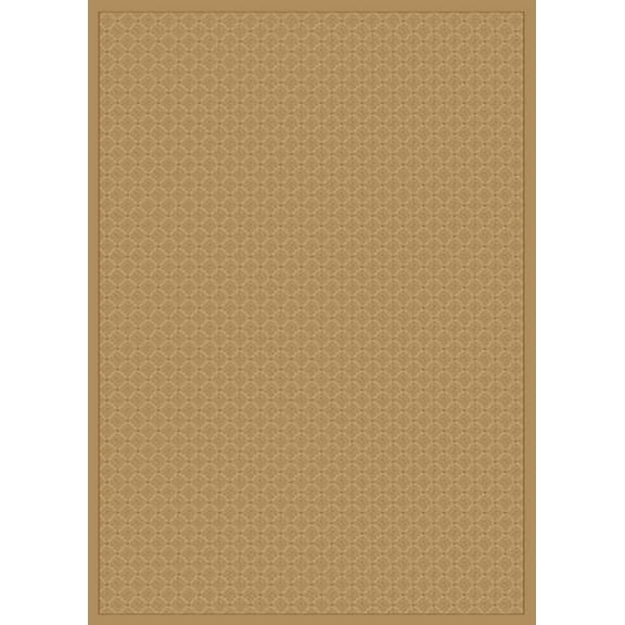 Vitaly Rafiqi Area Rug 782 Traditional Beige Crosshatch Lines 2' 2" x 7' 7" Rectangle