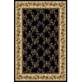 thumbnail image 1 of Vitaly Wharton Area Rug 1427 Black Floral Country 9' 10" x 12' 10" Rectangle, 1 of 1