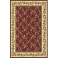 thumbnail image 1 of Vitaly Wharton Area Rug 1427 Burgundy Floral Country 7' 9" x 9' 6" Rectangle, 1 of 1