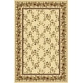 thumbnail image 1 of Vitaly Wharton Area Rug 1427 Ivory Floral Country 5' 5" x 8' 3" Rectangle, 1 of 1