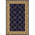 thumbnail image 1 of Vitaly Wharton Area Rug 1427 Navy Blue Floral Country 2' 2" x 8' Rectangle, 1 of 1