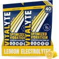 thumbnail image 1 of Vitalyte Lemon Electrolyte Powder Mix, Isotonic Hydration, 80 Servings (2-Pack, 35 Oz Each), 1 of 8