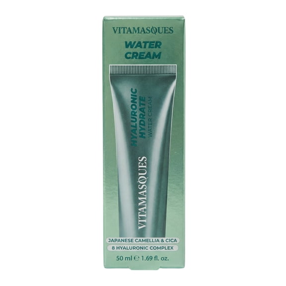 Vitamasques Hyaluronic Hydrate Water Cream, 1.69 fl oz