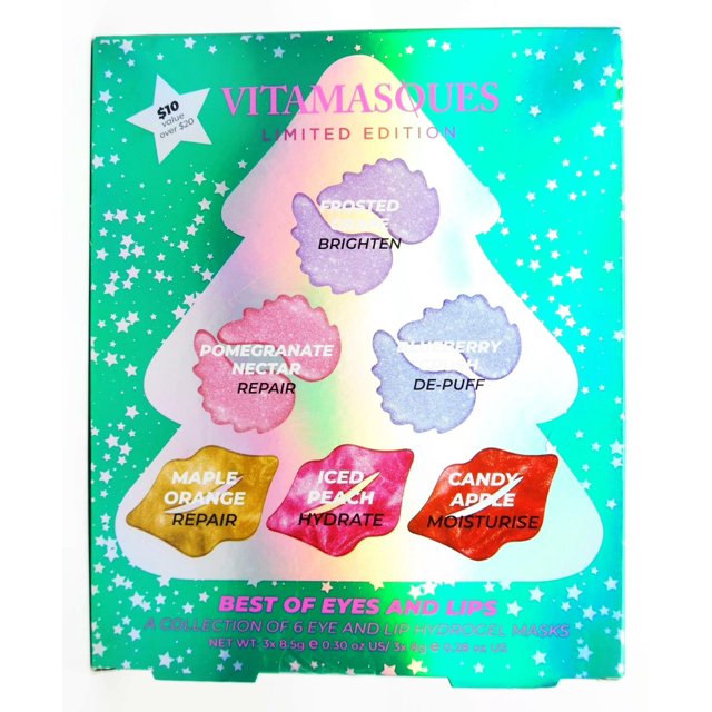 Vitamasques Limited Edition Best of Eyes and Lips Advent Calendar Mask