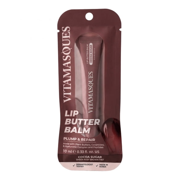 Vitamasques Lip Butter Balm, Cocoa Sugar, 0.33 fl oz