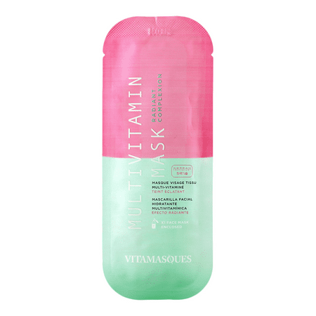 Vitamasques Multivitamin Face Sheet Mask, Radiant Complexion, 1 Count