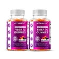 thumbnail image 1 of Vitamatic | 2 Pack Prebiotic Fiber Gummies for Adults - 7G Fiber Extra Strength - Zero Sugar Added - 60 Pectin Based Gummies - Digestive Health & Regularity Support, 1 of 10