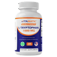 thumbnail image 1 of Vitamatic L-Tryptophan 1000mg 120 Tablets, 1 of 10