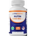 thumbnail image 1 of Vitamatic Rutin 1000mg Bioflavonoid Supplement, 90 Servings, 1 of 10