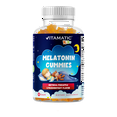 thumbnail image 1 of Vitamatic Sugar Free Kids Melatonin 1mg, 90 Gummies, 60 Pineapple & passionfruit Flavored Gummies, 90 Days Supply, 1 of 11