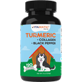 Vitamatic Turmeric for Dogs Anti Inflammatory Pain Relief 120