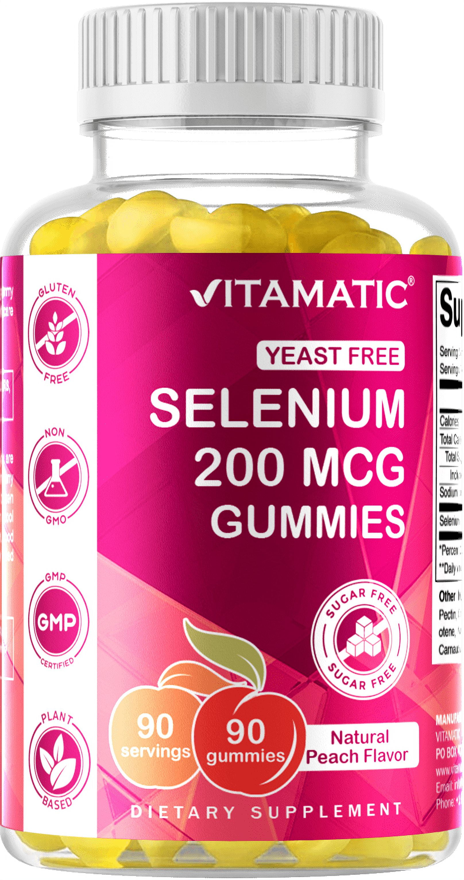 Vitamatic Yeast Free Selenium Gummies 200mcg as Selenomethionine