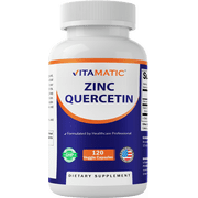 Vitamatic Zinc Quercetin 120 Veggie Capsules