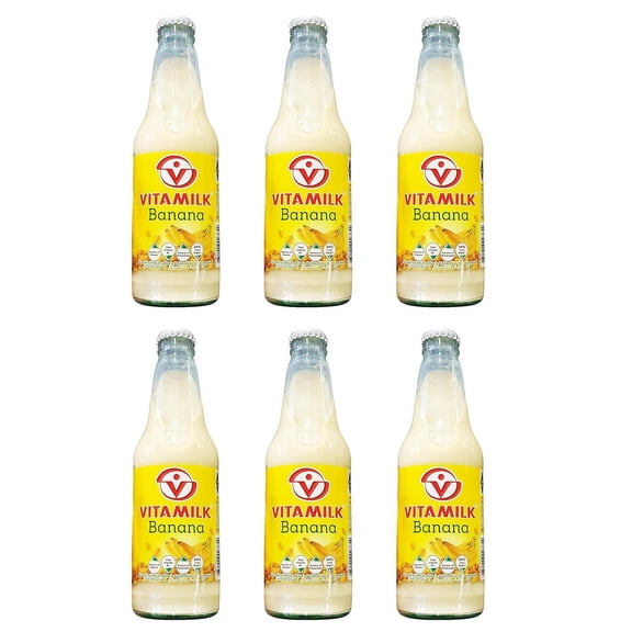 Vitamilk Banana Soy Milk 10 fl oz, 6 Bottles